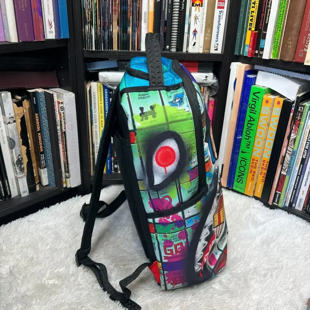 SPRAYGROUND BACKPACK MONOPOLY MONEY MOVES BACKPACK
